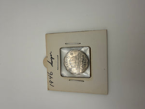 1946 Canada 5 Cents – King George VI Beaver Nickel