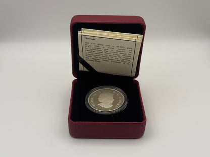 2013 Canada $10 fine silver Caribou coin, O Canada series (view 3)