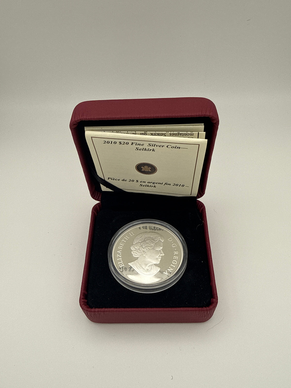 2010 Canada $20 Great Canadian Locomotives Selkirk Locomotive 1 oz silver proof coin (view 3)