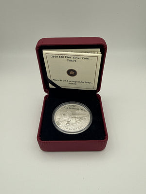 2010 Canada $20 Fine Silver Coin – Great Canadian Locomotives: Selkirk Locomotive
