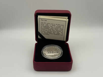 2013 Canada $10 fine silver Polar Bear coin, O Canada series (view 3)