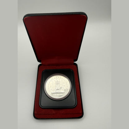 1977 Canada $1 Silver Jubilee silver dollar (Case only) - packaging