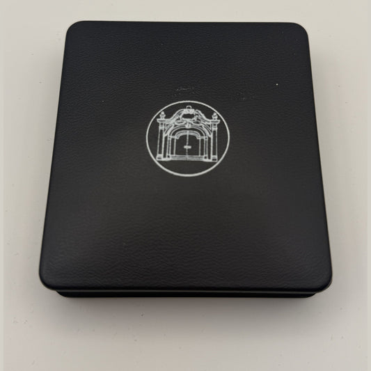 1990 Zagreb Ban Josip Jelačić sterling silver proof medal with equestrian statue design