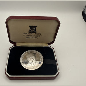1974 Isle of Man Crown Sterling Silver Proof – Winston Churchill Centenary