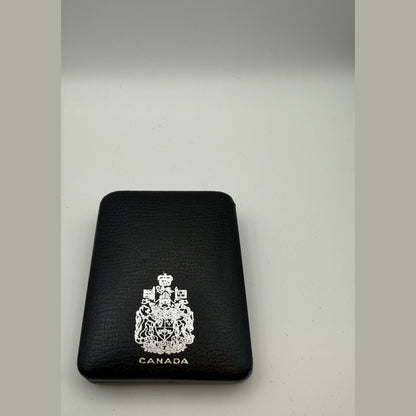 1971 Canada $1 British Columbia Centennial silver dollar (Case only – #2) - packaging