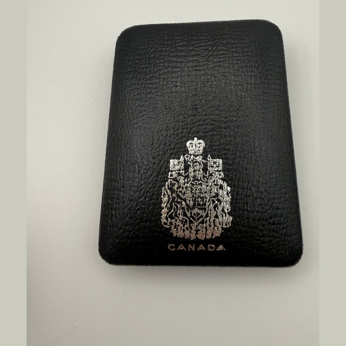 1971 Canada $1 British Columbia Centennial silver dollar (Case only – #1) - packaging