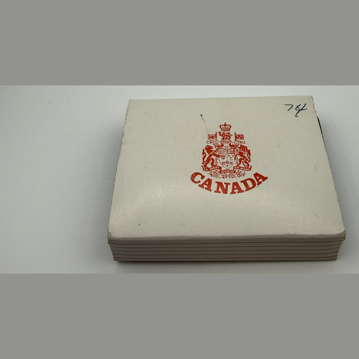 1974 Canada $1 Winnipeg Centennial silver dollar (Case + box – #1) - packaging