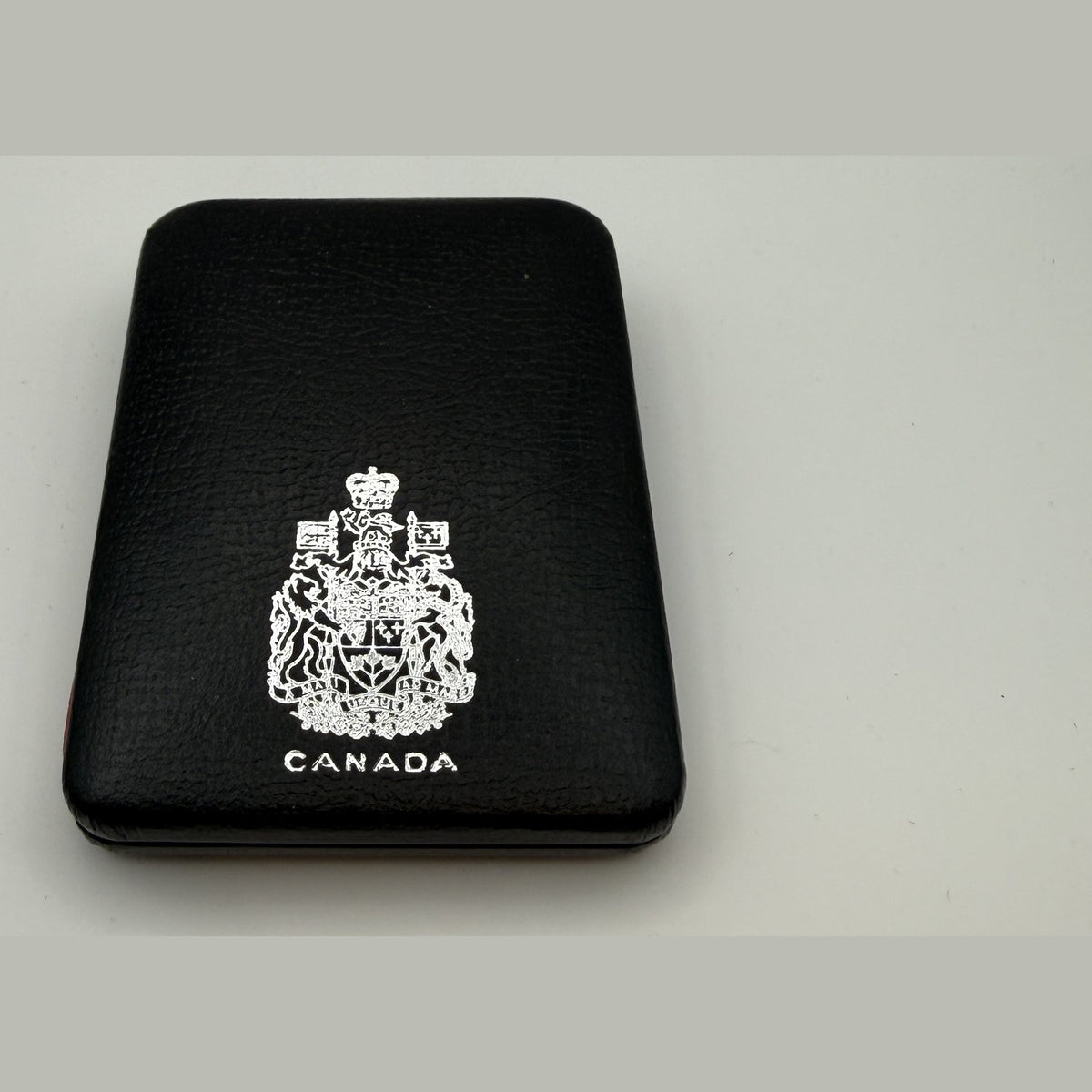 1971 Canada $1 British Columbia Centennial silver dollar, toned (Case only) - packaging
