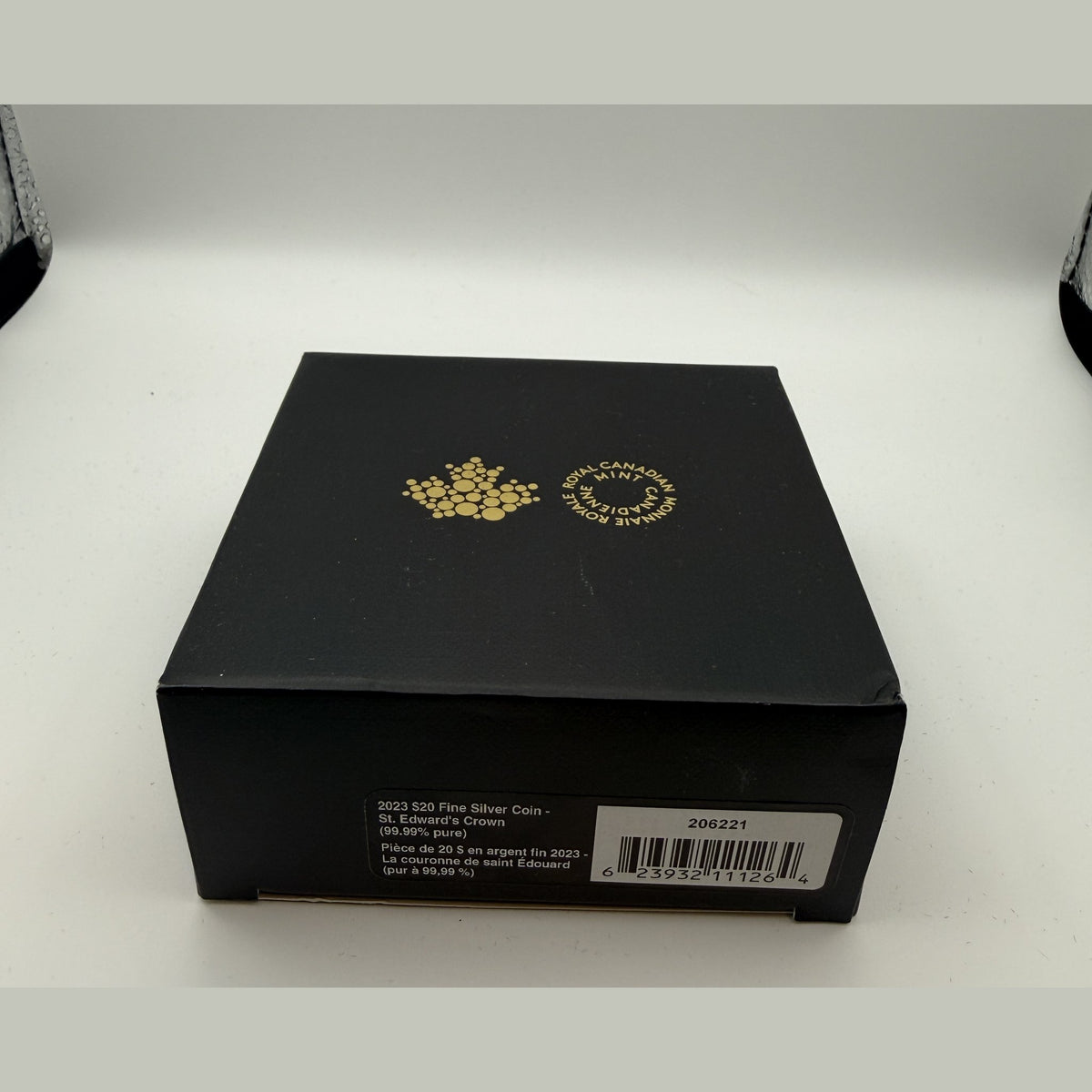 2023 Canada $20 St. Edward's Crown 1 oz fine silver coin - packaging