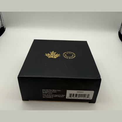 2023 Canada $20 St. Edward's Crown 1 oz fine silver coin - packaging
