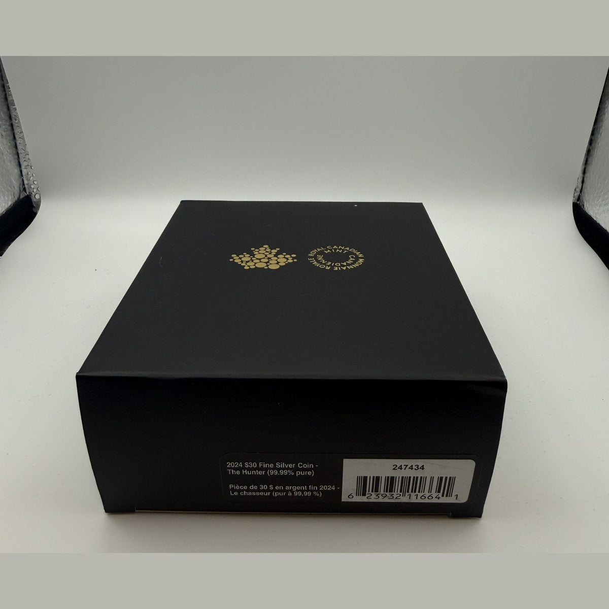 2024 Canada $30 The Hunter 2 oz fine silver coin - packaging