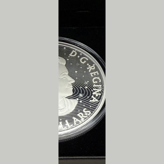 2023 Canada $50 Pingualuit Crater 5 oz fine silver proof coin - front