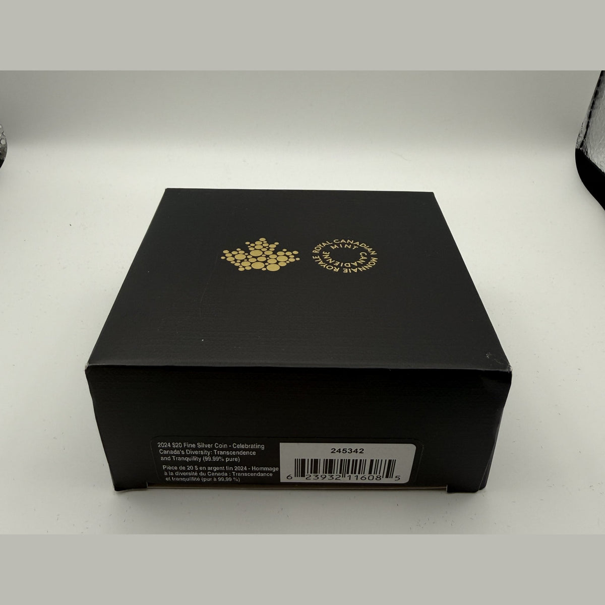 2024 Canada $20 Transcendence and Tranquility silver coin – packaging