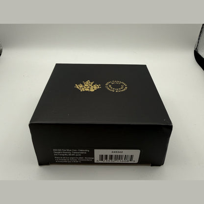 2024 Canada $20 Transcendence and Tranquility silver coin – packaging