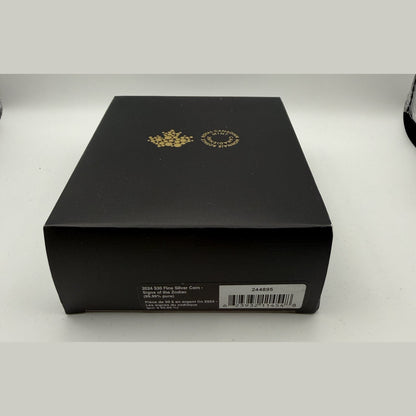 2024 Signs of the Zodiac 2 oz silver coin #1 – packaging