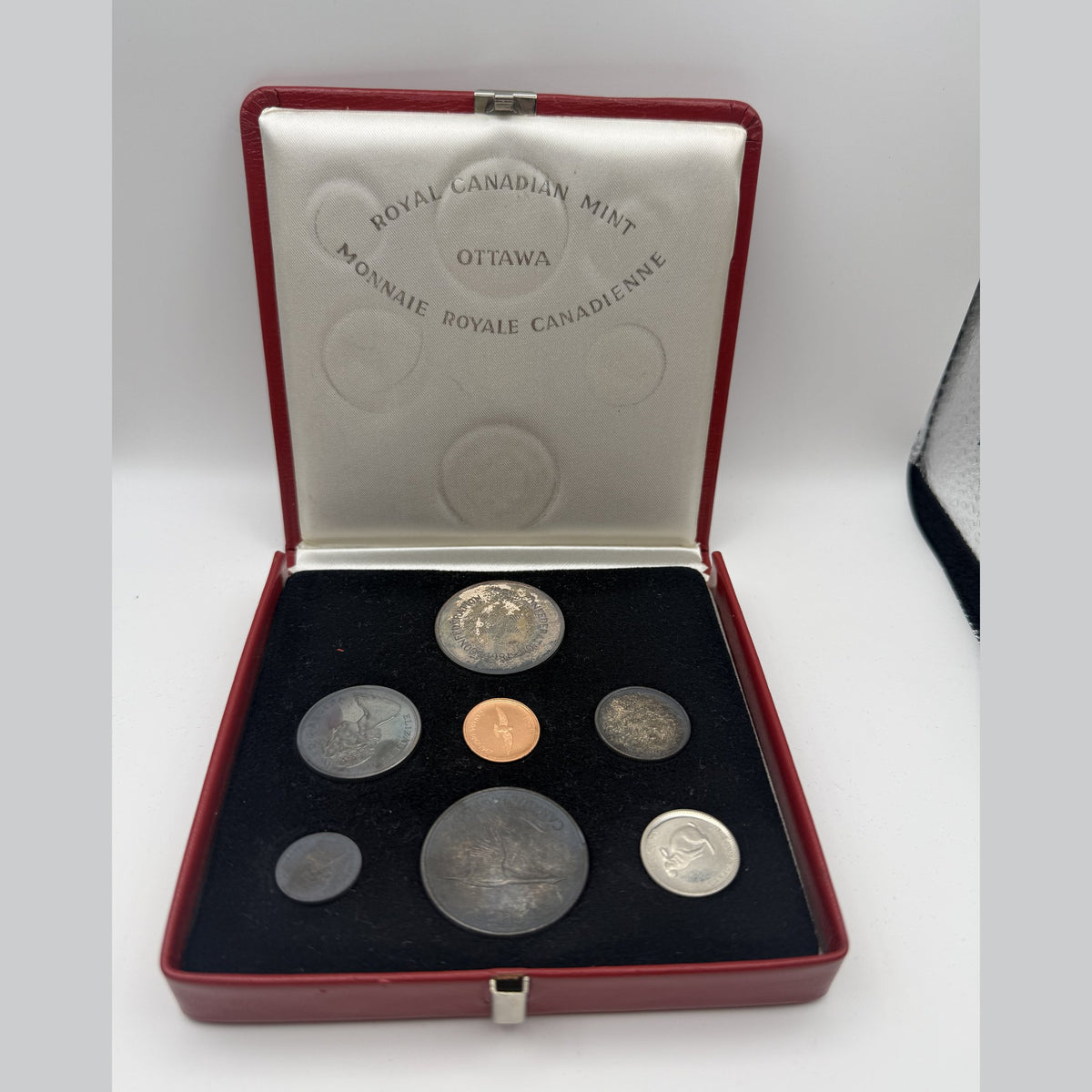 1967 Centennial Presentation Set with Medallion - packaging