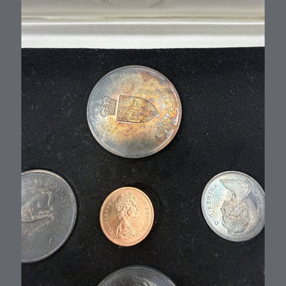 1967 Centennial Presentation Set with Medallion - detail