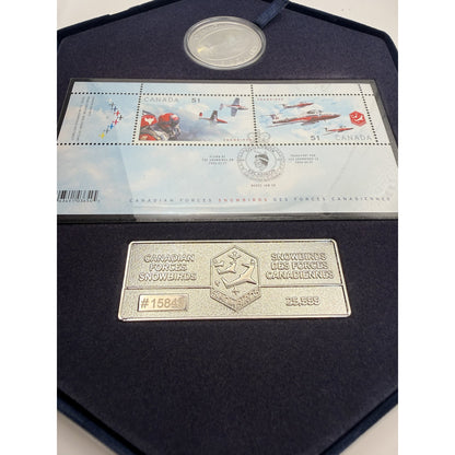 2006 Canada $5 Snowbirds Hologram Coin & Stamp Set - packaging (second set)
